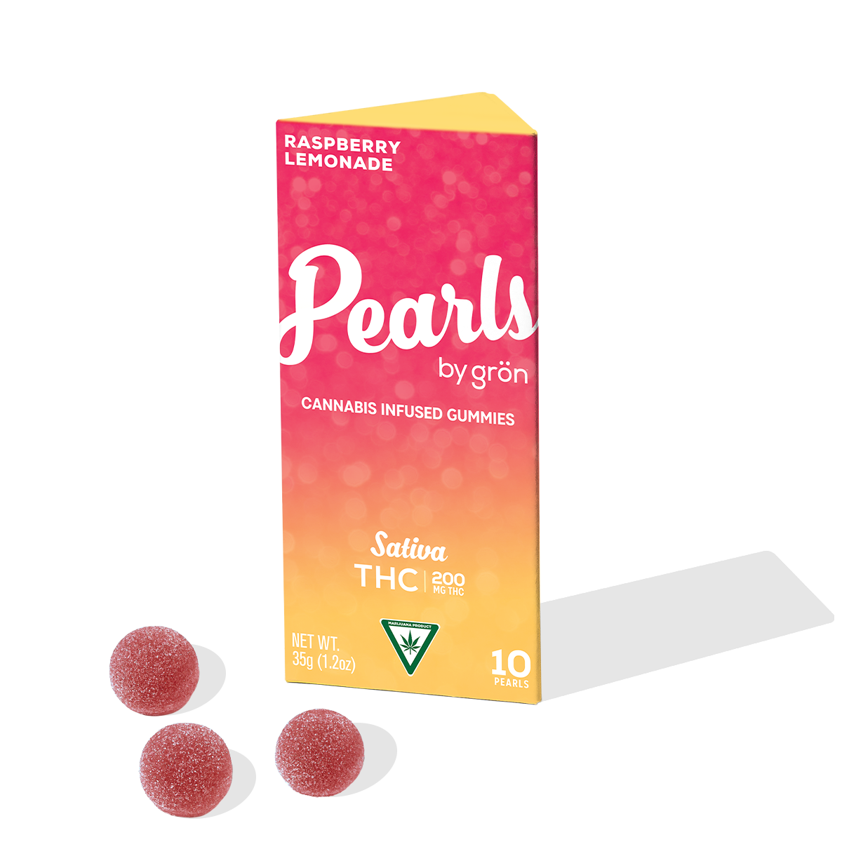 PEARLS - RASPBERRY LEMONADE 200MG 10CT