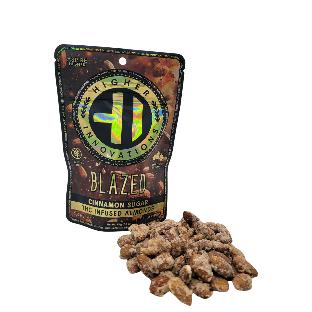 Harbor farmz - HI - BLAZED ALMONDS 200MG Main Image
