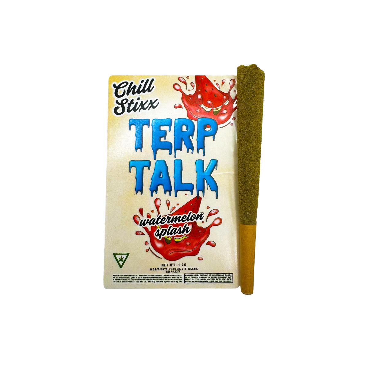 WATERMELON SPLASH - CHILL STIXX 1.2G INFUSED PREROLL