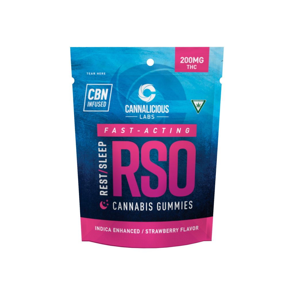 RSO REST GUMMY - STRAWBERRY 200MG