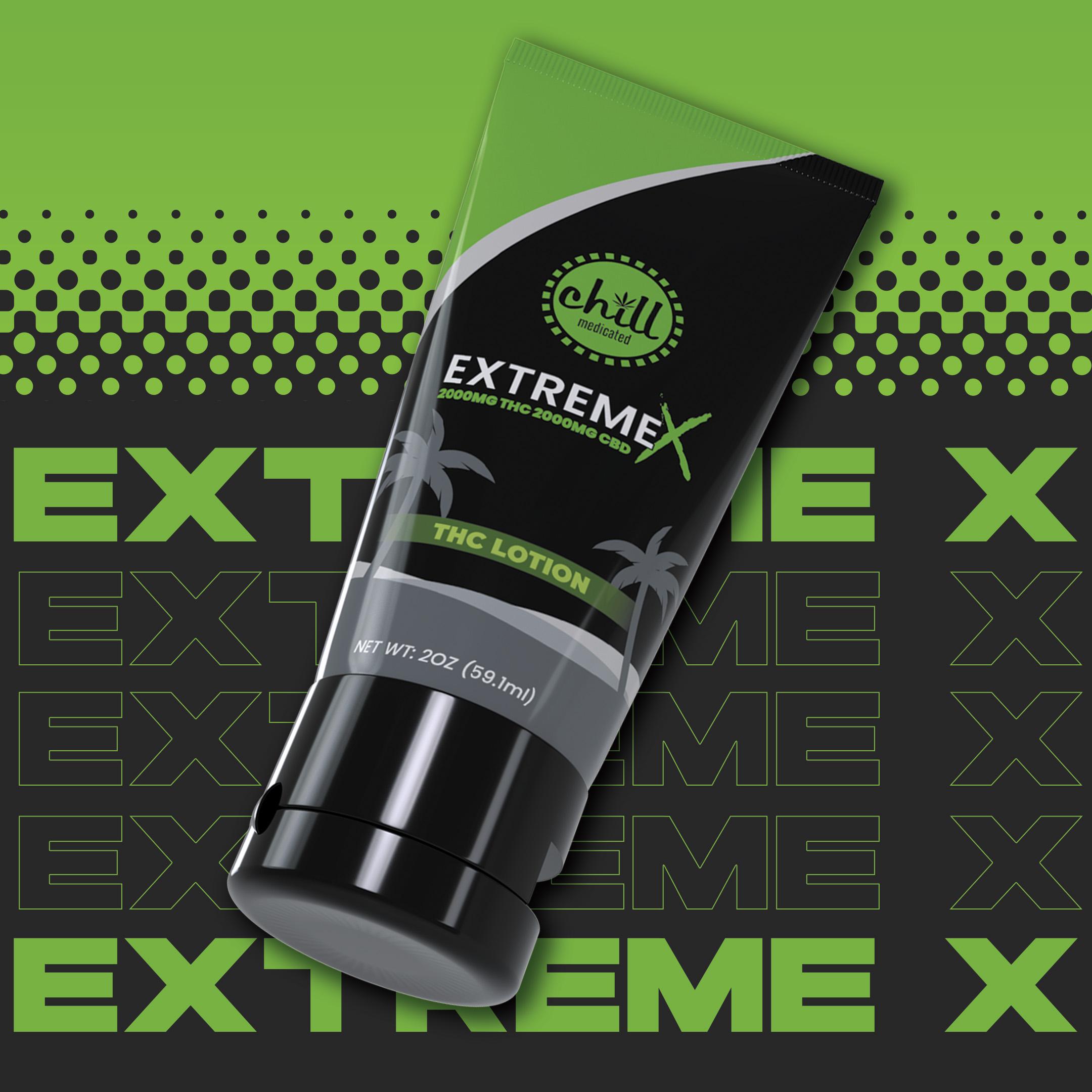 EXTREME X MEDICATED LOTION 1:1 4000MG