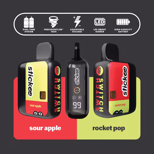ROCKET POP | SOUR APPLE DIESEL 4G DISPOSABLE