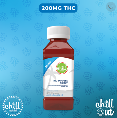 BLUE RAZZ SYRUP 200MG