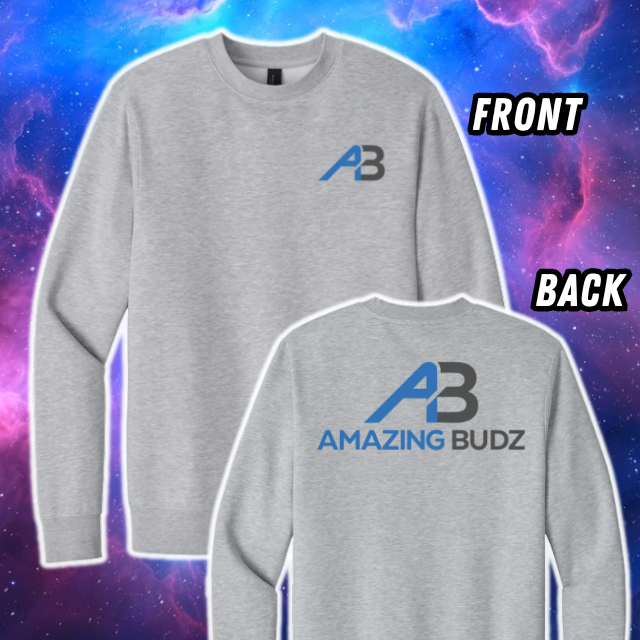 M - AB GREY CREWNECK