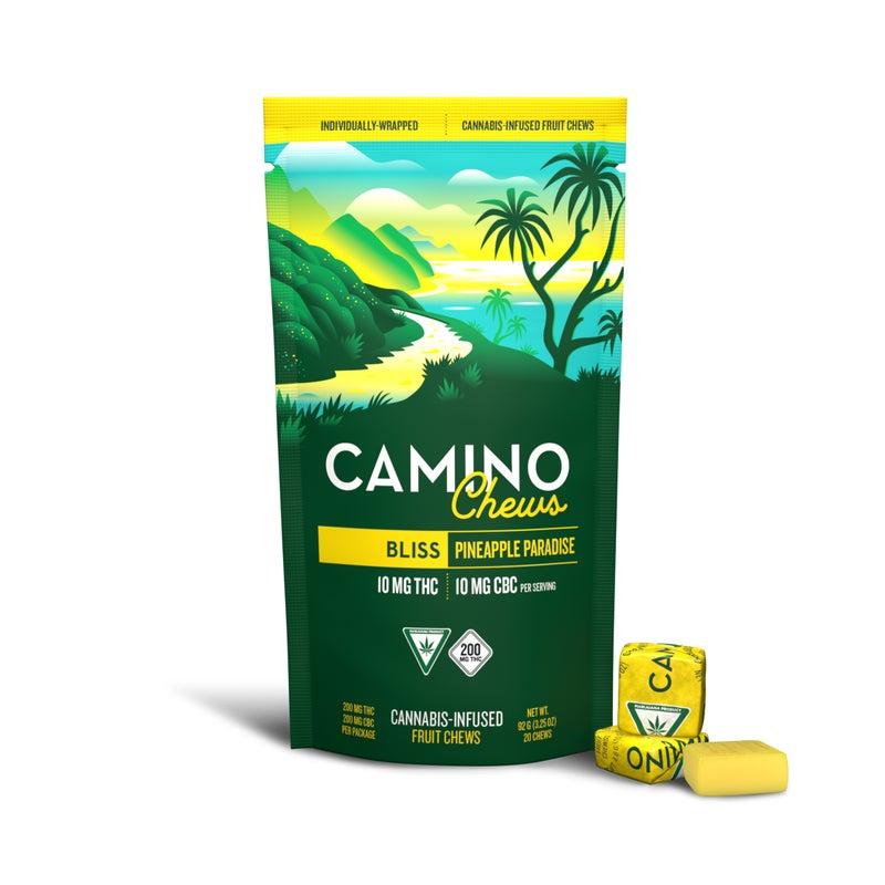 Camino - PINEAPPLE PARADISE IND. WRAPPED CHEWS 10MG THC:10MG CBC