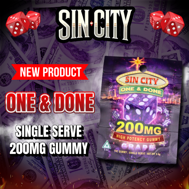 GRAPE GUMMY SINGLE 200MG