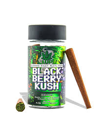 1up - BLACKBERRY KUSH .75G BLUNT - 5 PACK Main Image