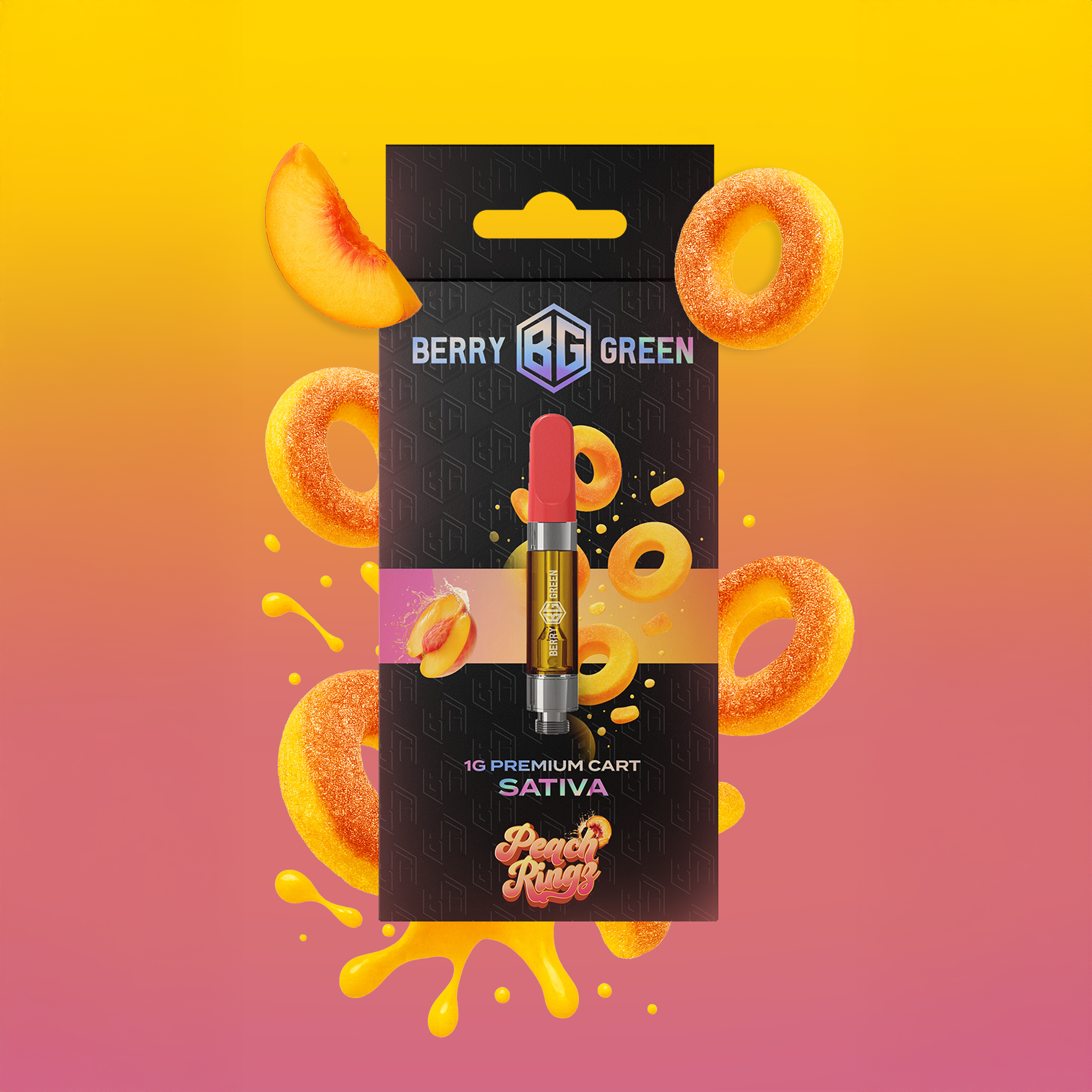 PEACH RINGS 1G CARTRIDGE