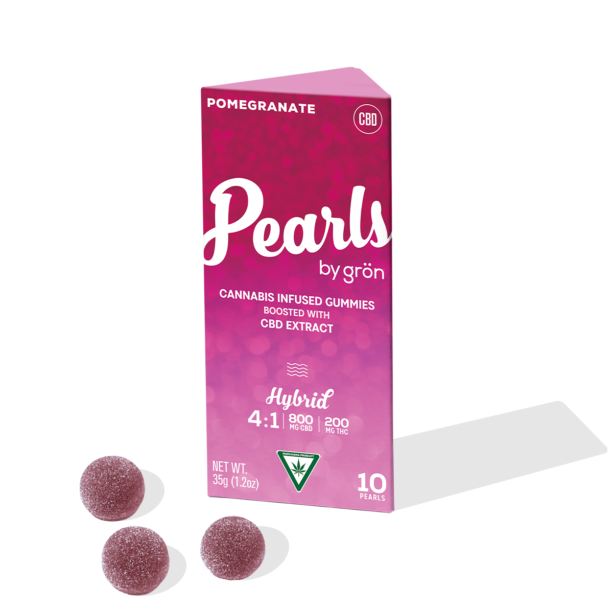 PEARLS - POMEGRANATE 4:1 200MG 10CT