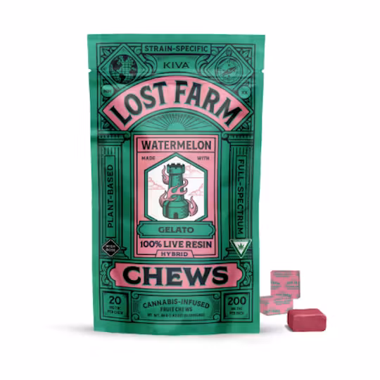 Lost farm - Lost Farm Chews - Watermelon 200mg Main Image