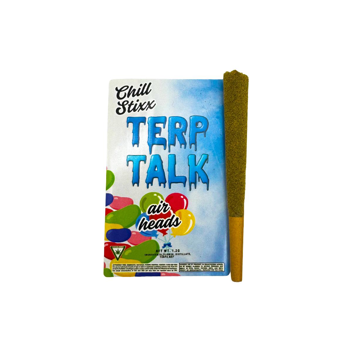 Terp talk - AIR HEADS - CHILL STIXX 1.2G INFUSED PREROLL
