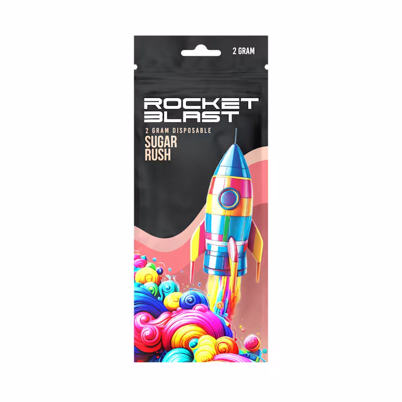 Distro 10 - ROCKET BLAST - SUGAR RUSH - 2G DISPOSABLE Main Image