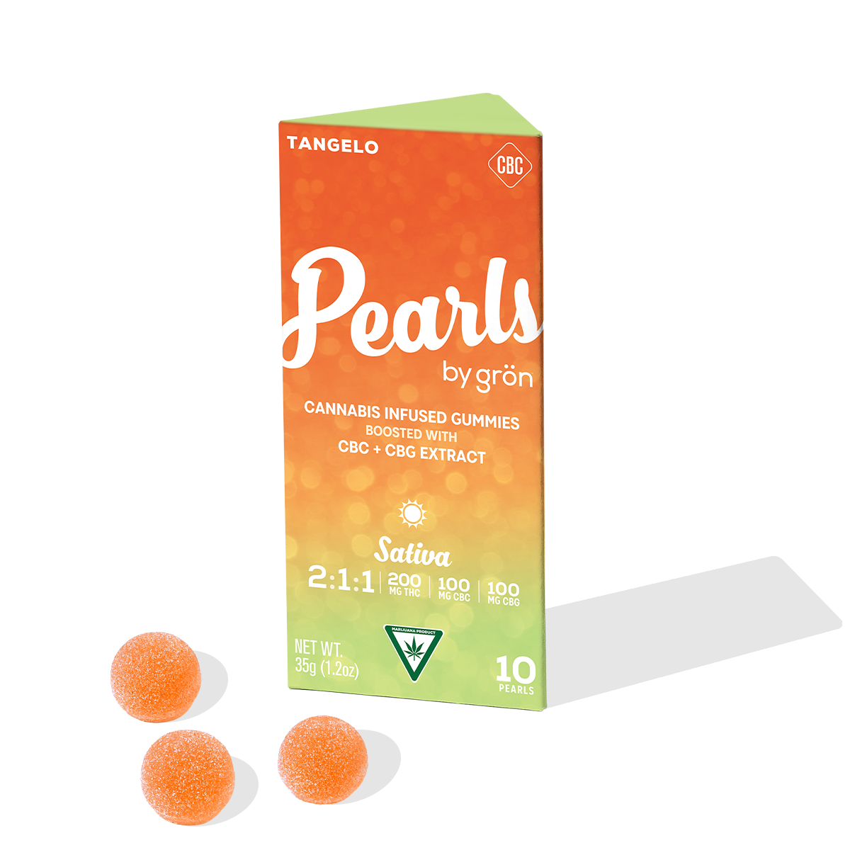 PEARLS - TANGELO 2:1:1 200MG 10CT