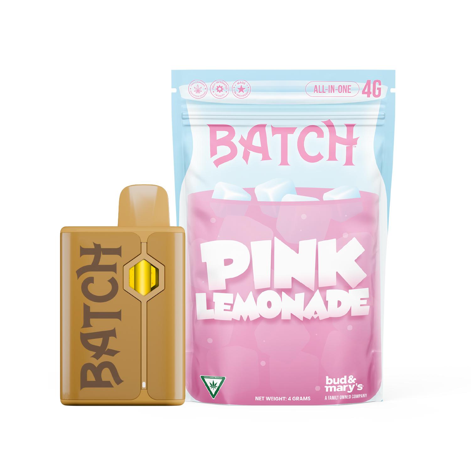 Batch - Pink Lemonade 4G Disposable Main Image
