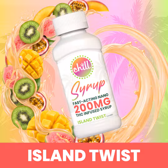 Chill - ISLAND TWIST SYRUP 200MG Main Image
