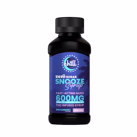 Dreamberry Syrup 200mg THC +200mg CBD +200mg CBN ZERO SUGAR SYRUP