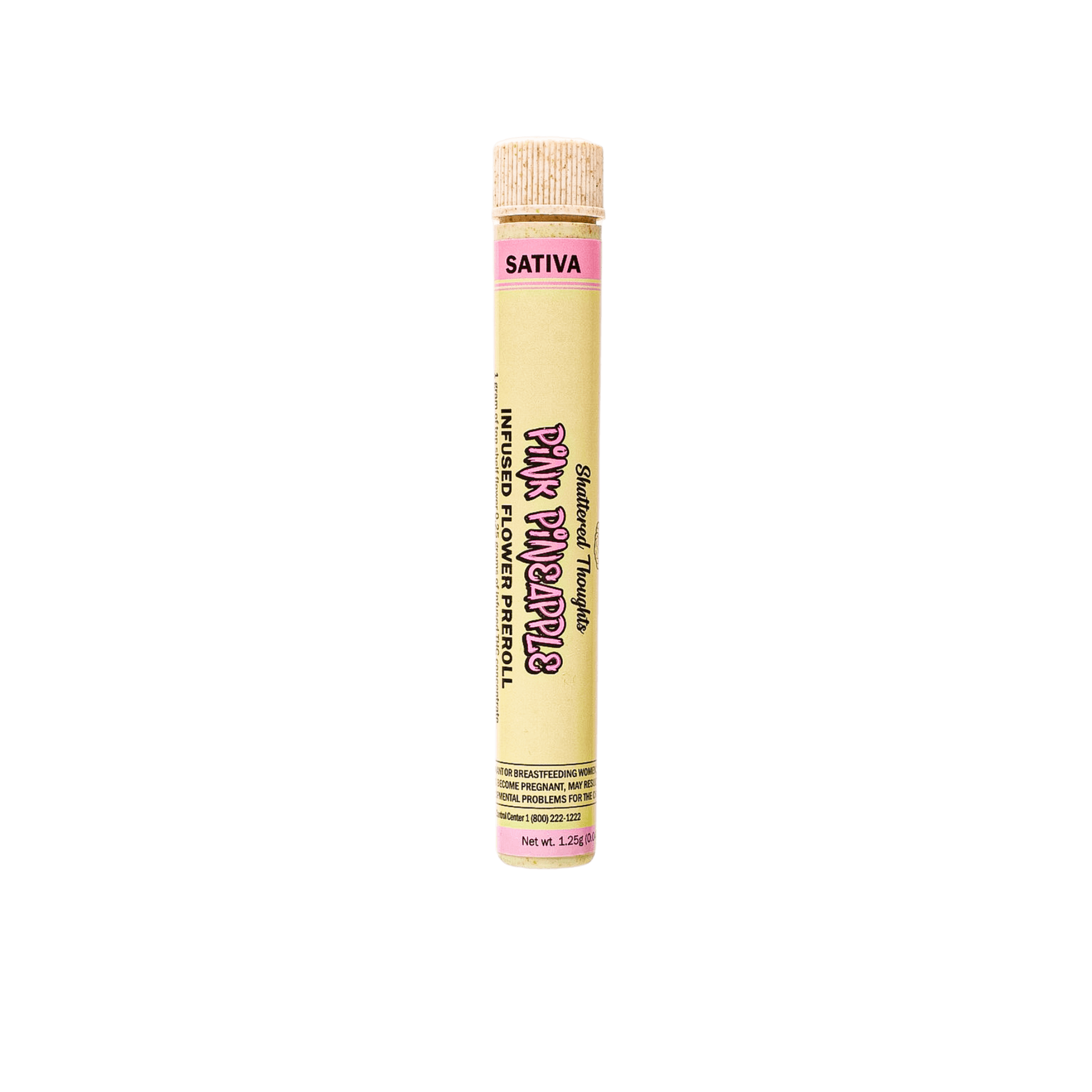 PINK PINEAPPLE 1.25G INFUSED PREROLL