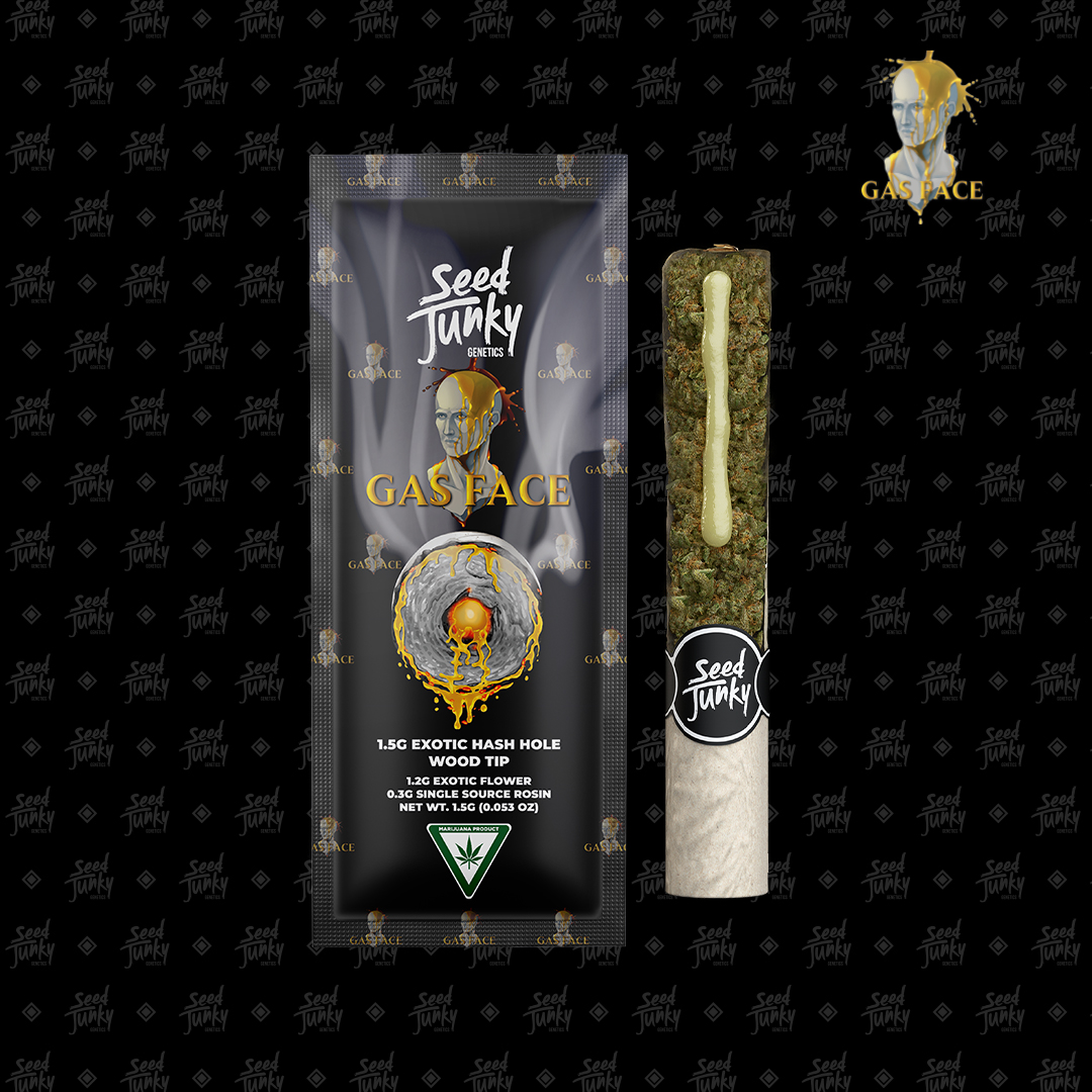 Seed junky - GAS FACE INFUSED HASH HOLE 1.5G