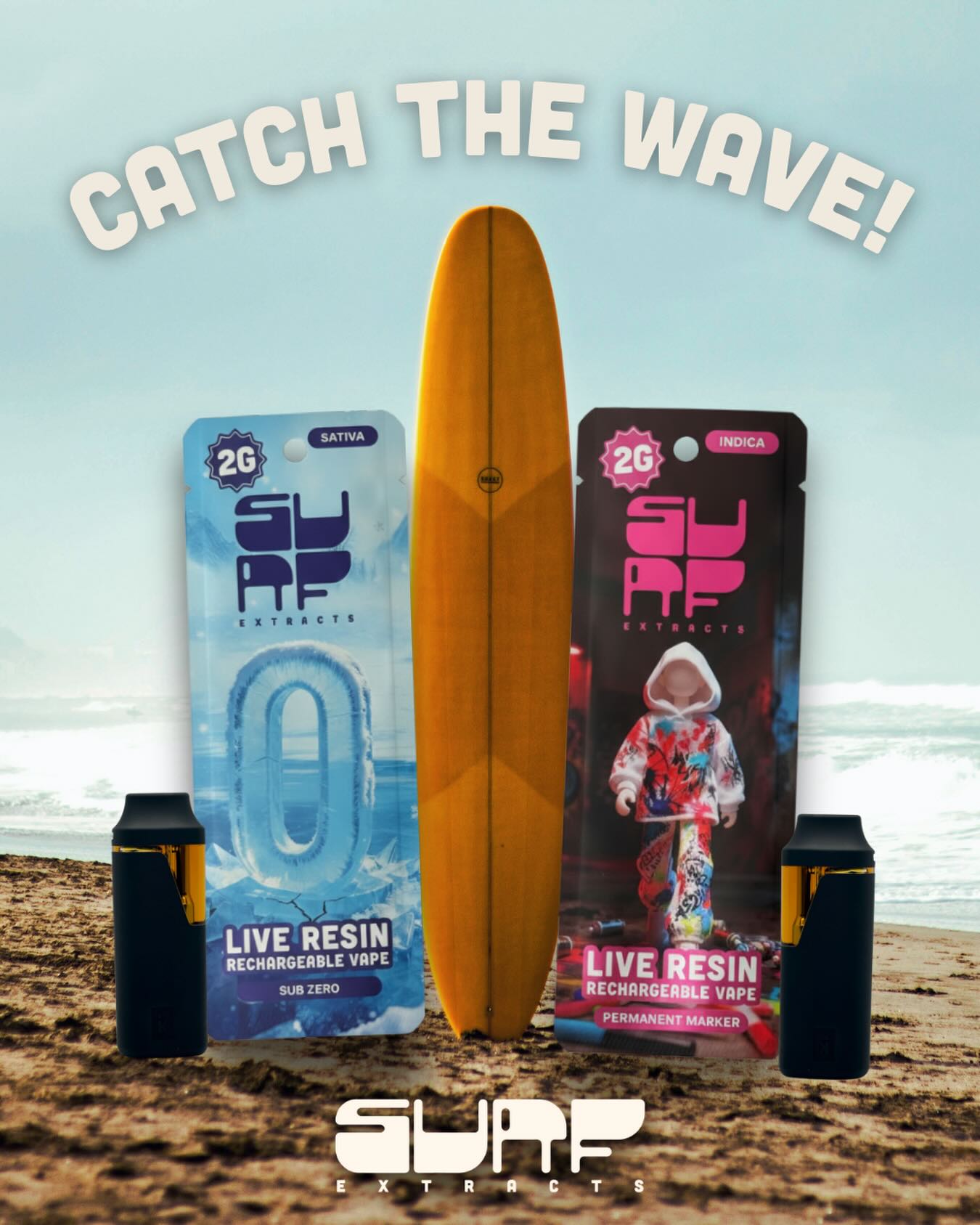 Surf - PERMANENT MARKER 2G LIVE RESIN DISPOSABLE