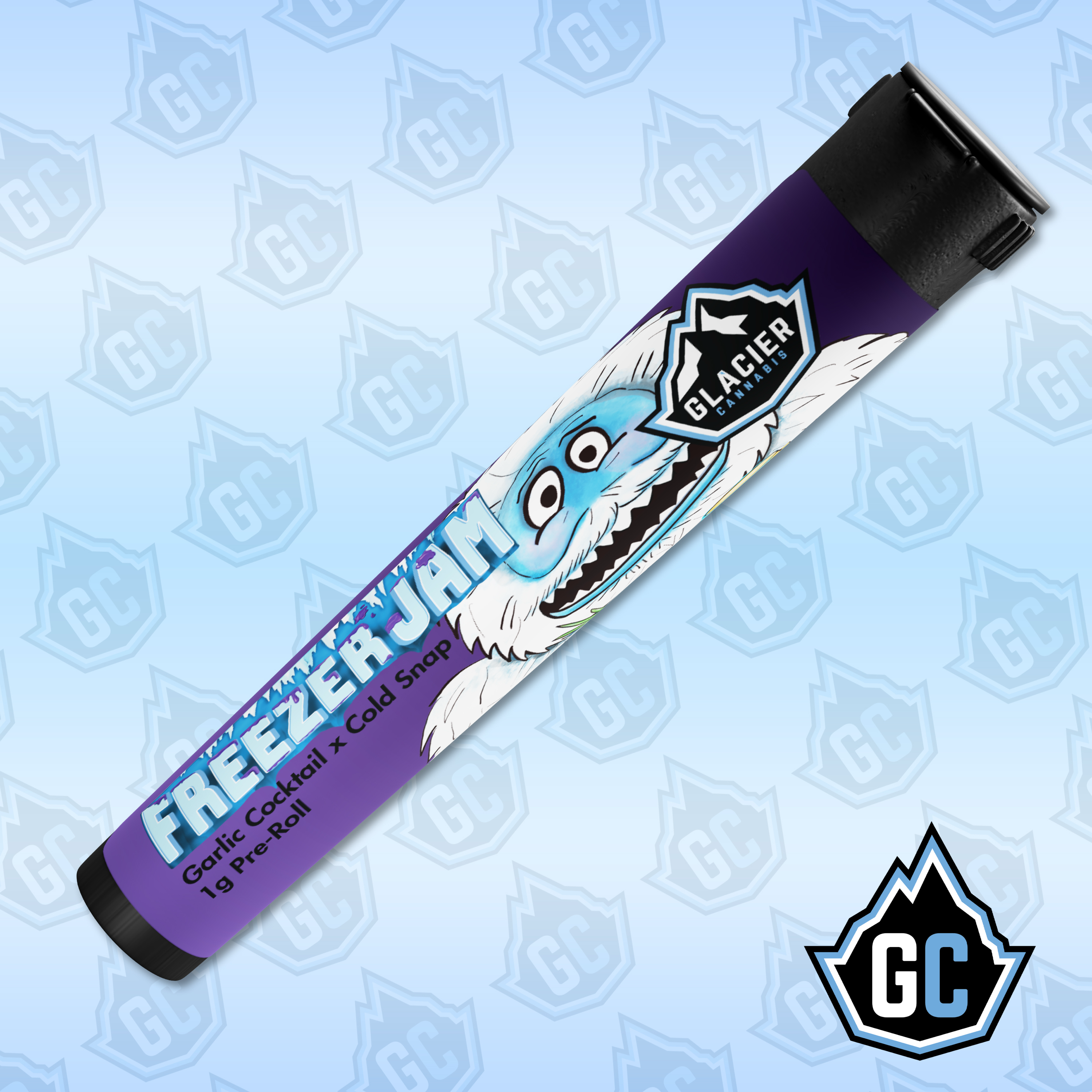 Glacier - FREEZER JAM 1G PREROLL
