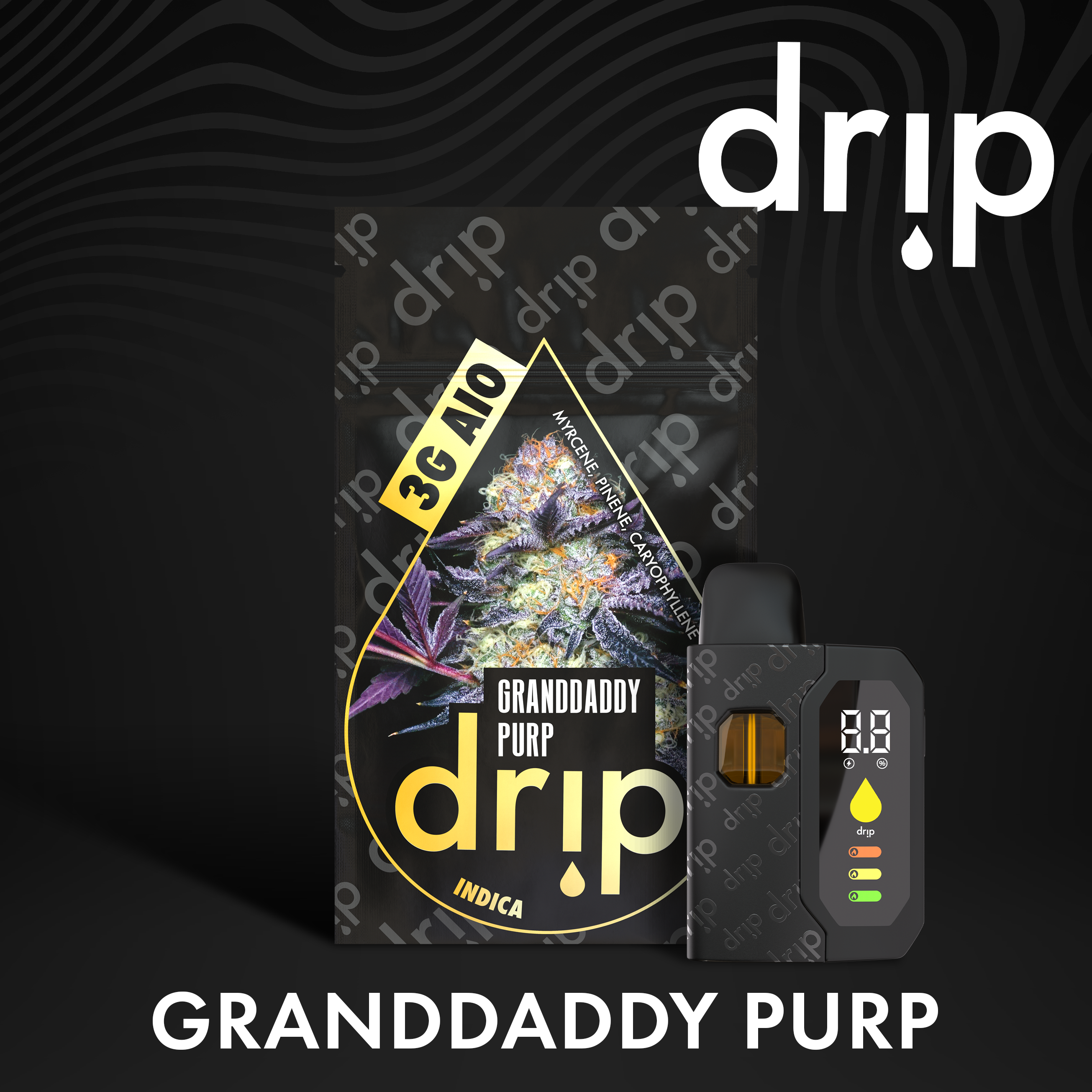 Drip - Drip Granddaddy Purp 3g Disposable Main Image