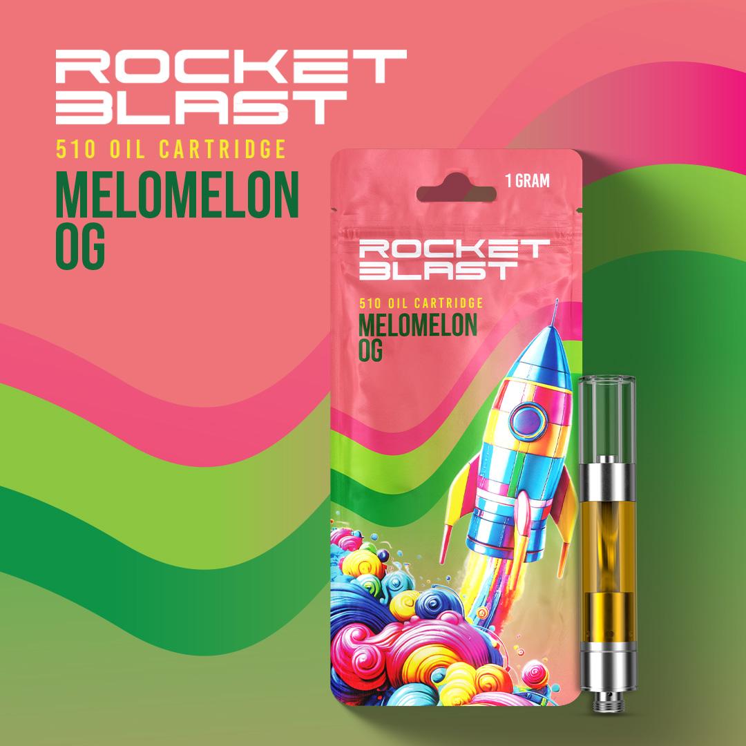ROCKET BLAST - 1G CART - MELOMELON OG 1G CARTRIDGE