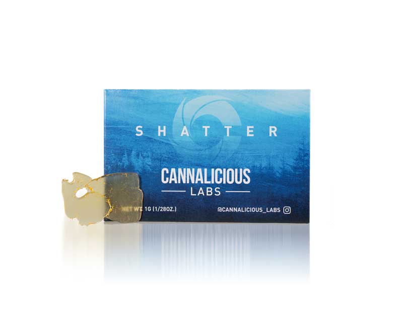 Cannalicious - Blue Cookies 1G SHATTER Main Image