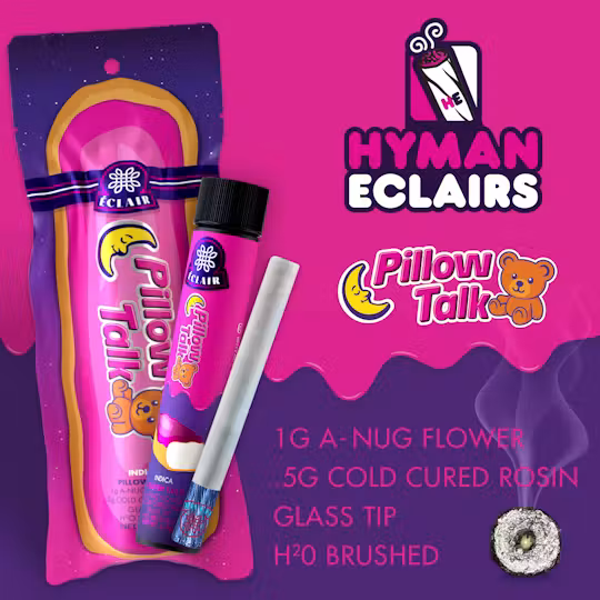 Hyman - PILLOW TALK 1.5G ECLAIR INFUSED PREROLL Main Image