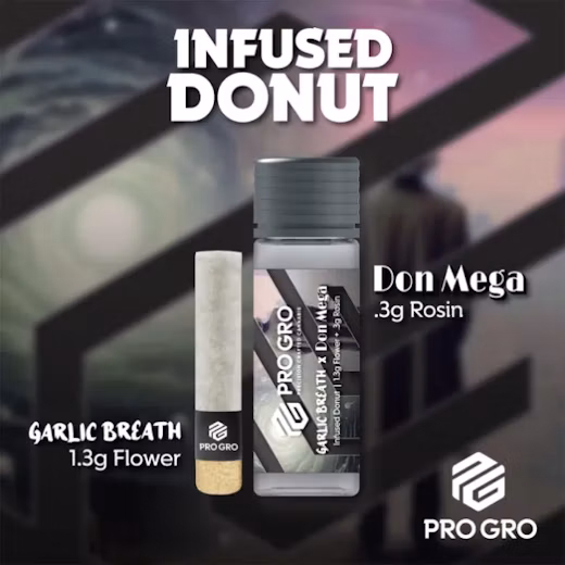 Pro gro - Garlic Breath x Don Mega 1.6G Hash Donut Main Image