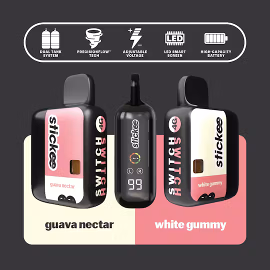 WHITE GUMMY | GUAVA NECTAR 4G DISPOSABLE