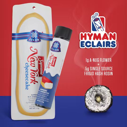 Hyman - NY CHEESECAKE 1.5G ECLAIR INFUSED PREROLL