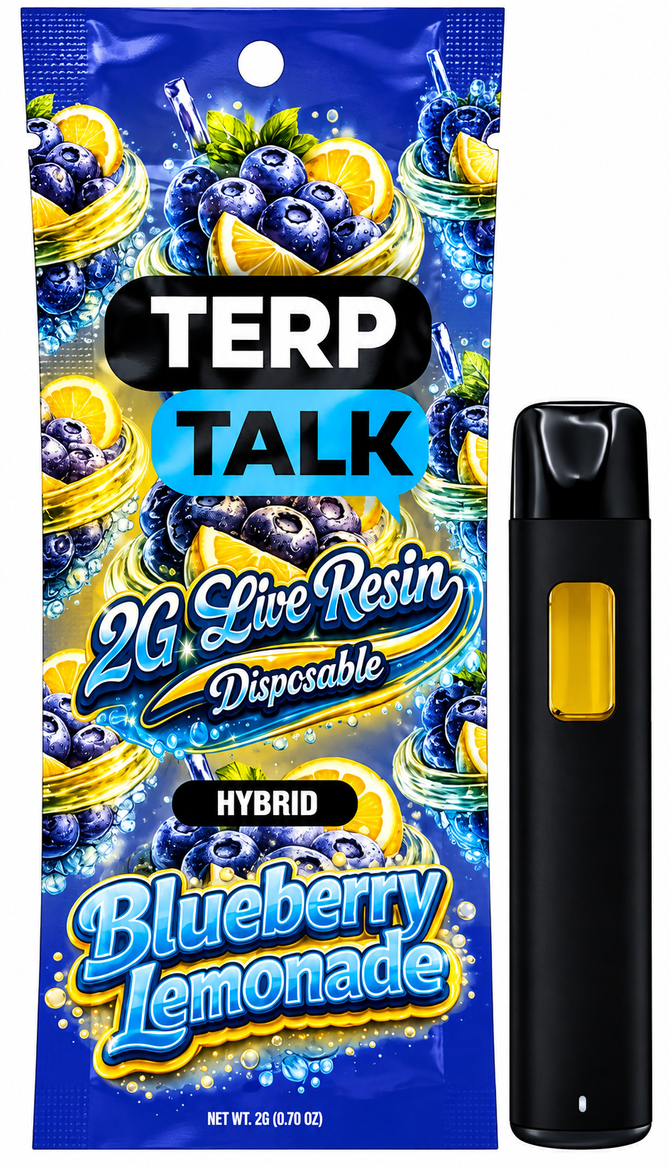 Blueberry Lemonade 2G Live resin Disposable