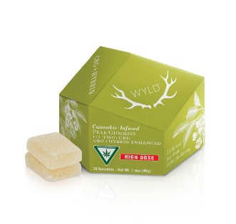 Wyld - PEAR HYBRID GUMMIES 1:1 CBG:THC