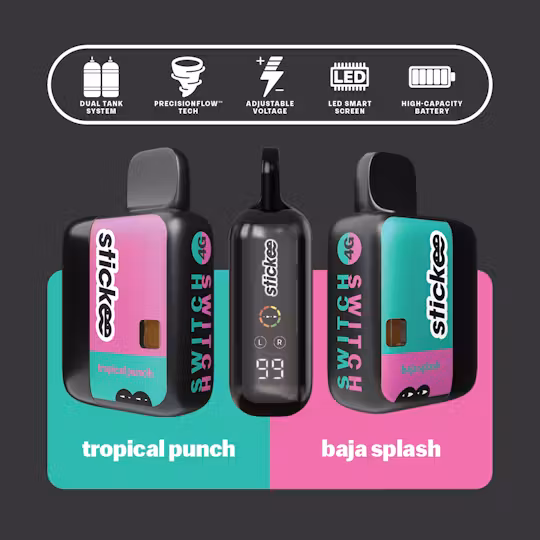 Stickee - BAJA BLAST | TROPICAL PUNCH 4G DISPOSABLE Main Image