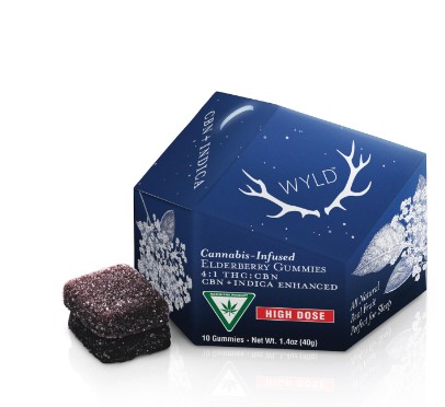 Wyld - ELDERBERRY GUMMIES 200MG THC : 50MG CBN
