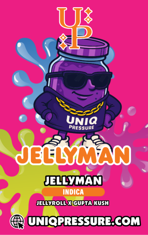 Uniq pressure - JELLYMAN 0.5G LIVE ROSIN DISPOSABLE Main Image