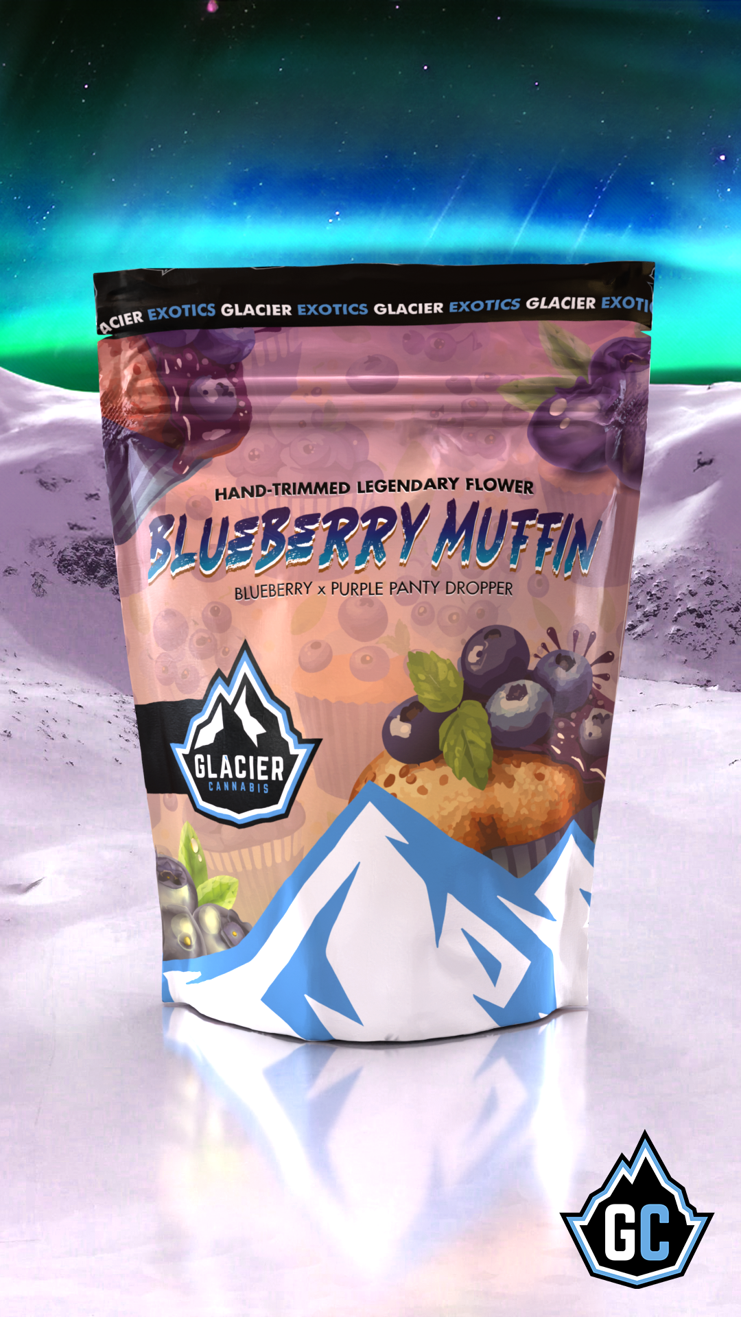 Glacier - BLUEBERRY MUFFIN 14G
