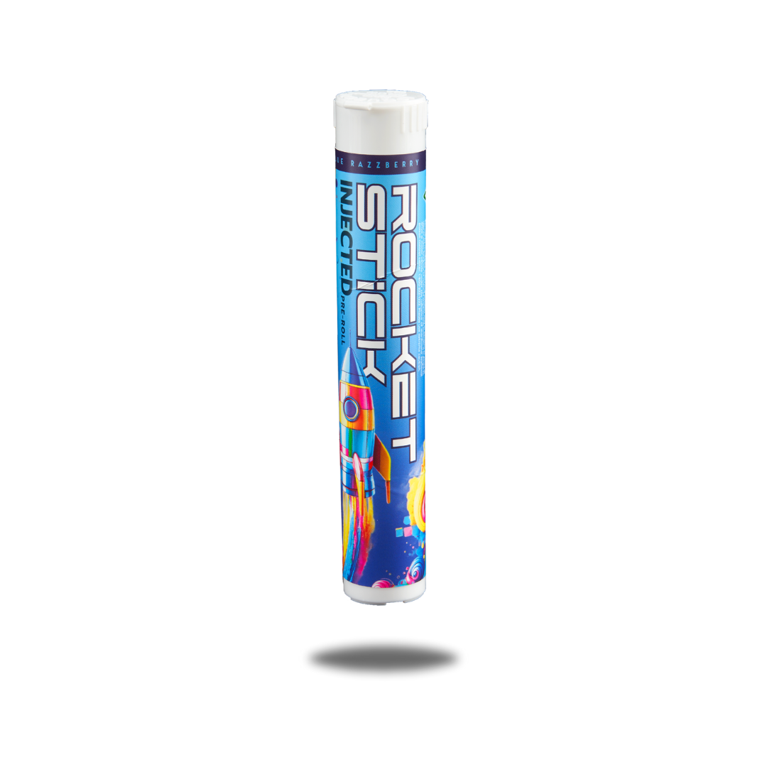 ROCKET STICK - 1.2G INJECTED PR - BLUE RAZZ
