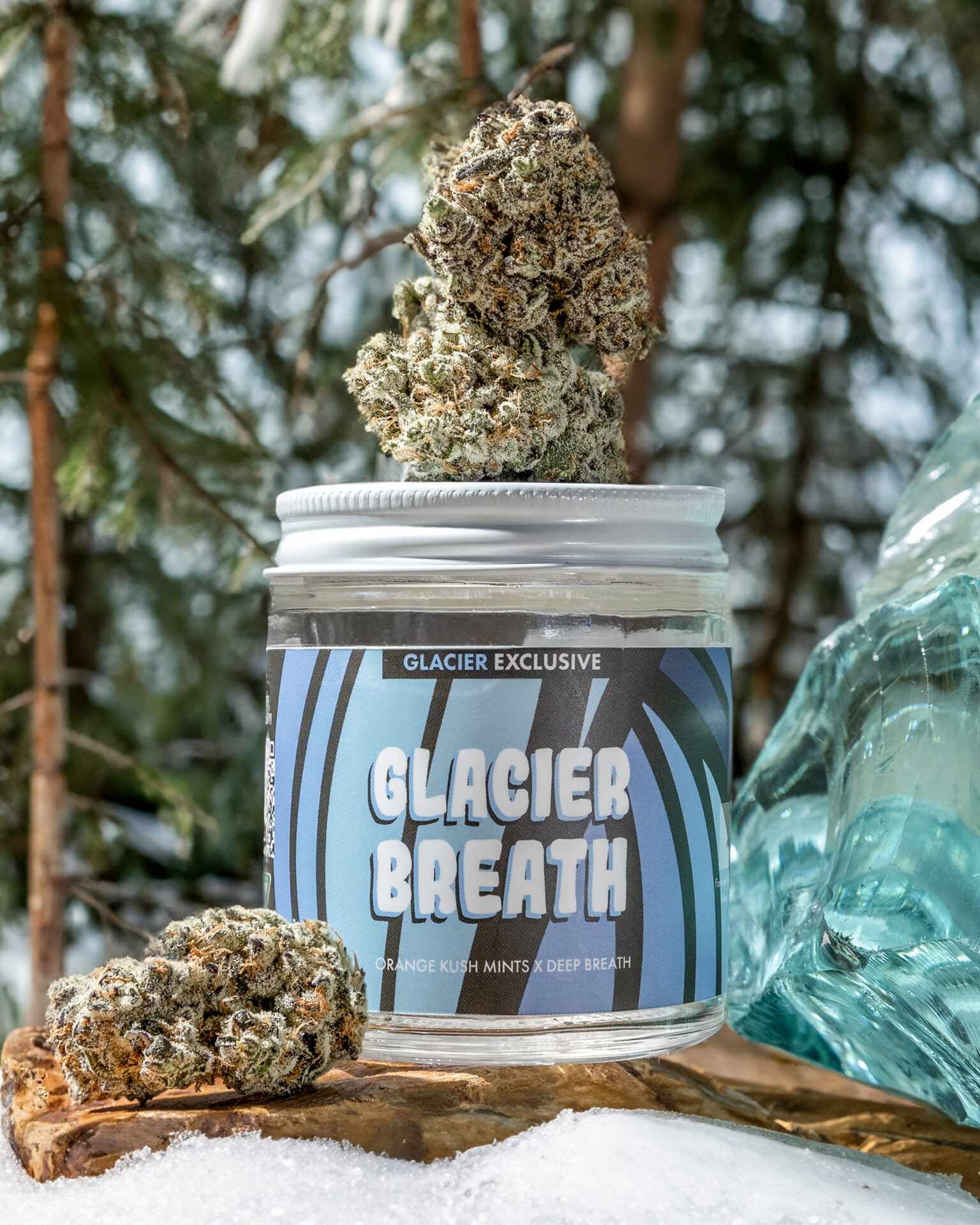 Glacier - PEAKS - GLACIER BREATH 5G JAR Main Image