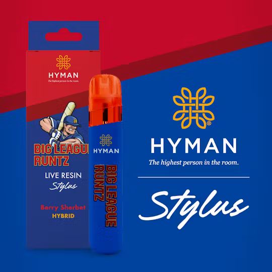 BIG LEAGUE RUNTZ 1G LIVE RESIN STYLUS DISPOSABLE VAPE