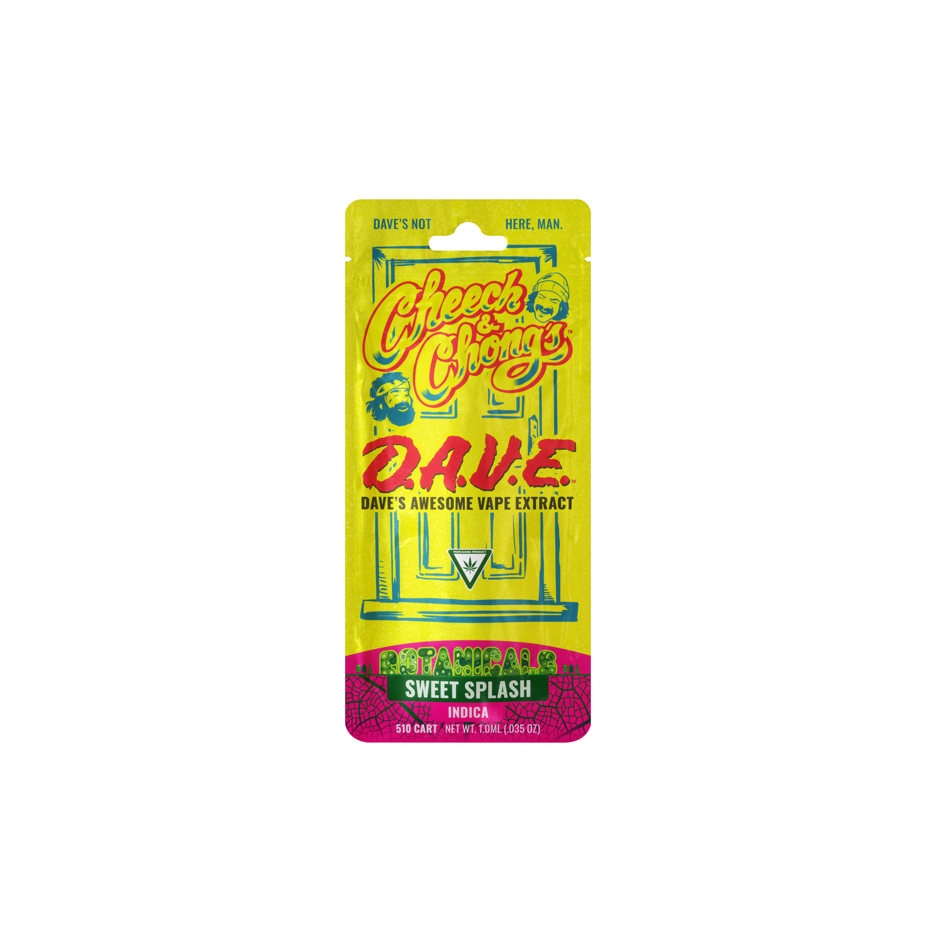Cheech & chong - SWEET SPLASH 1G D.A.V.E. CARTRIDGE