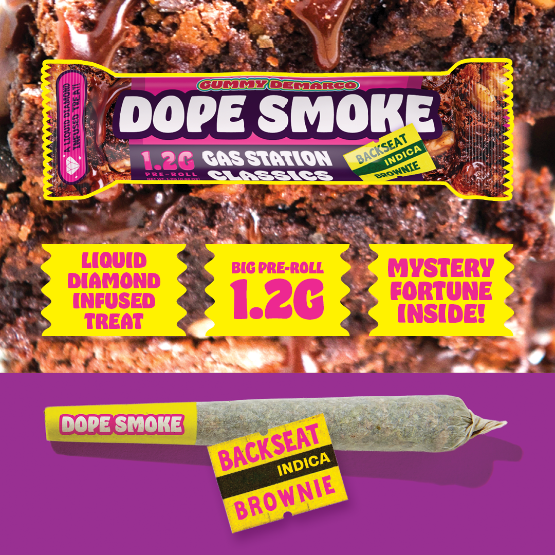 Backseat Brownie 1.2g LQD Infused Pre-Roll