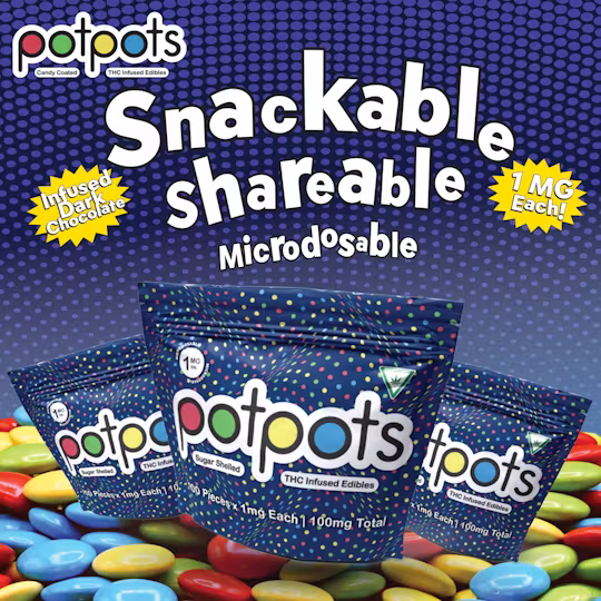 Dream - POTPOTS DARK CHOCOLATE 100MG