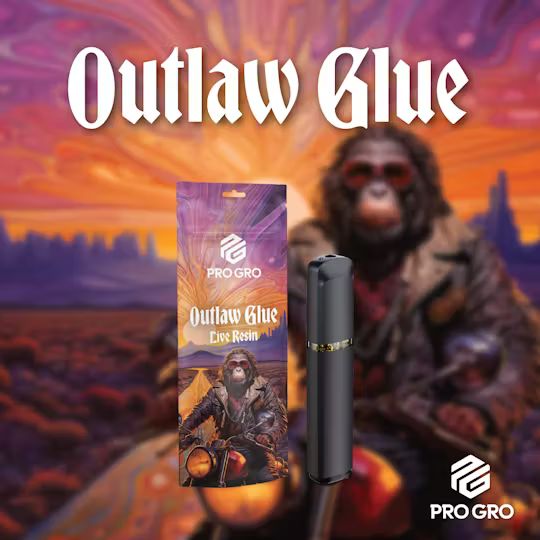 GORILLA GLUE OUTLAW 1G LIVE RESIN DISPOSABLE