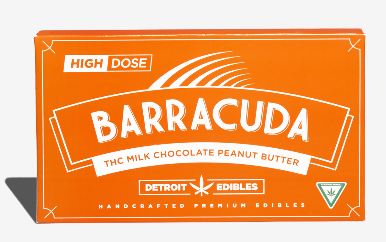 Detroit edibles - MILK CHOCOLATE PEANUT BUTTER BAR 200MG