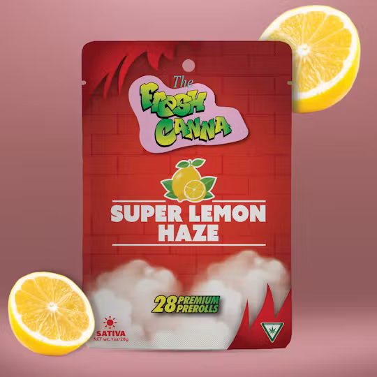 Fresh canna - SUPER LEMON HAZE 28PK 1G PREROLLS Main Image