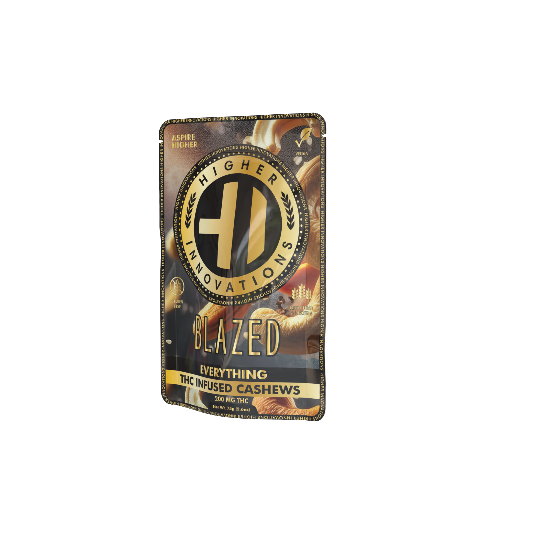 Harbor farmz - HI - BLAZED EVERYTHING CASHEWS 200MG Main Image