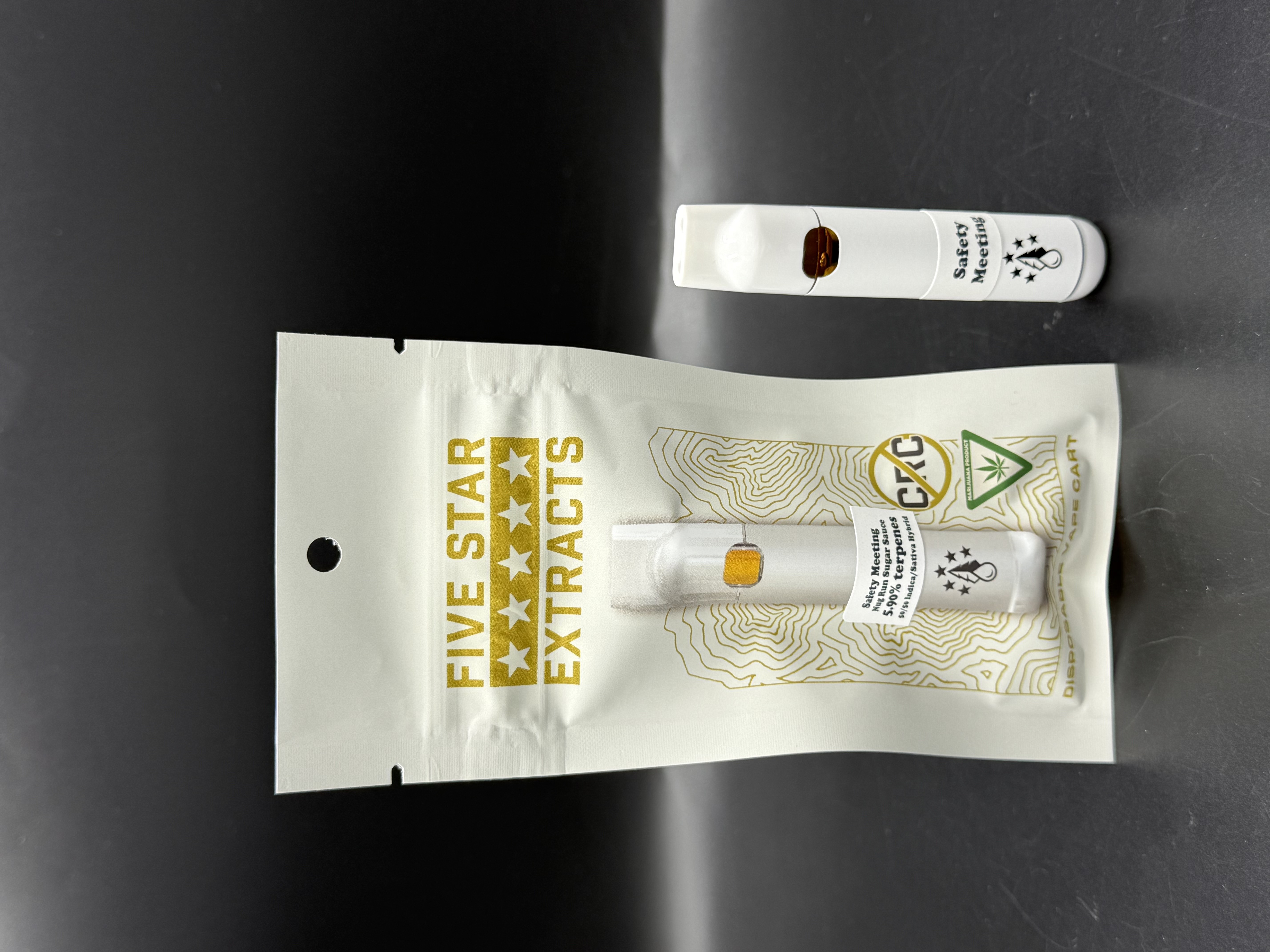 SAFETY MEETING NUG RUN SUGAR SAUCE 1G DISPOSABLE