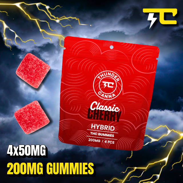 Thunder canna - CHERRY 4 X 50MG - 200MG