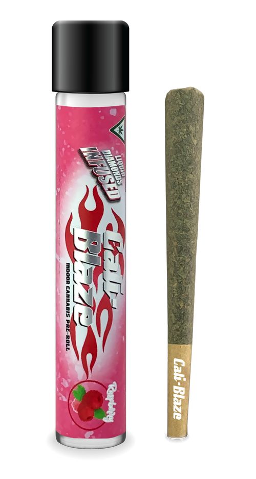 Cali-blaze - RASPBERRY INFUSED 1.2G PREROLL Main Image